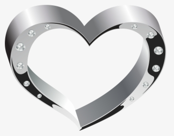 Heart, Png Silver, Transparent Png, Free Download