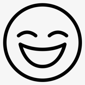 Lol Smiley Black And White , Png Download - Sad Face, Transparent Png, Free Download