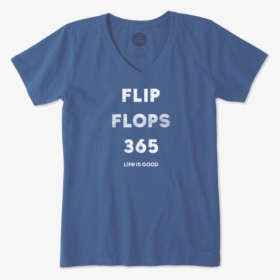 Women"s Flip Flops 365 Crusher Vee - Active Shirt, HD Png Download, Free Download
