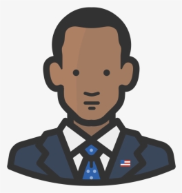 Barack Obama Icon - Barack Obama Icon Png, Transparent Png, Free Download