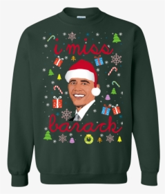 I Miss Barack Obama Christmas Sweater, Tshirt, Long - Eleven Jumper Stranger Things, HD Png Download, Free Download