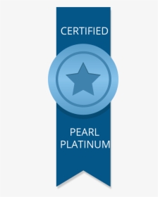 Pearl Certified Platinum - Graphic Design, HD Png Download, Free Download