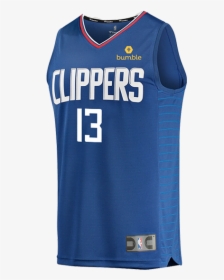 Paul George Clippers Jersey, HD Png Download, Free Download