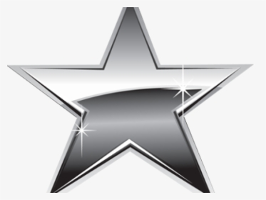 Platinum Star Cliparts - Silver Star Png, Transparent Png, Free Download
