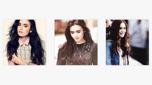 Lily Collins Fc Pack “ •10 Full Images •3 Circular - Girl, HD Png Download, Free Download