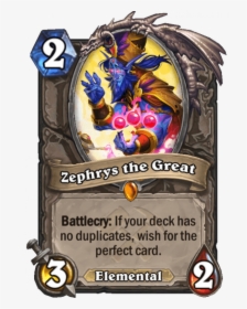 Full Card Text And Art For Zephrys The Great, HD Png Download, Free Download