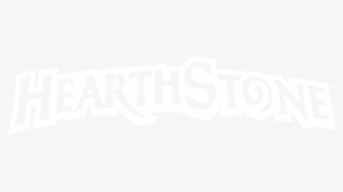 Hearthstone Logo Png - Hearthstone Logo Black And White, Transparent Png, Free Download