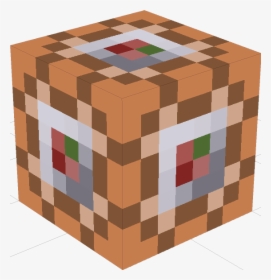 Transparent Block Png - Minecraft Mini Command Block, Png Download, Free Download