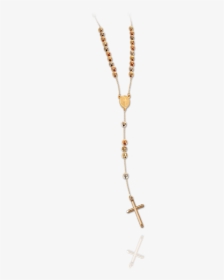 Tri-color Rosary With Diamond Cut Beads - Pendant, HD Png Download, Free Download