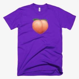 Peach Emoji T Shirts Swish Embassy"  Class= - Solid Code T Shirt, HD Png Download, Free Download