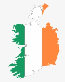 Ireland Flag With Coat Of Arms, HD Png Download, Free Download