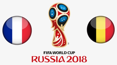 Fifa World Cup 2018 Semi-finals France Vs Belgium Png - World Cup 2018 Advertising, Transparent Png, Free Download