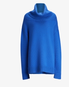 Joseph, Oversized Sloppy Joe Knit, In Plastic Blue - Cardigan, HD Png Download, Free Download