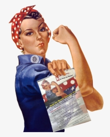 Rosie The Riveter Costume, HD Png Download, Free Download