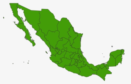Mexico Png Clipart Black And White Stock - Mexico Map Transparent, Png Download, Free Download