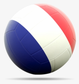 Volleyball Flag Icon Of France - Volleyball, HD Png Download, Free Download