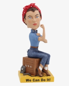 Rosie The Riveter Bobblehead, HD Png Download, Free Download