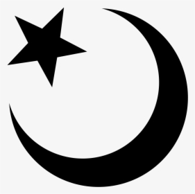 Star And Crescent Rotated - Star And Crescent Png, Transparent Png, Free Download