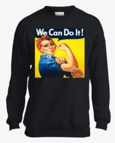 Women"s Rosie The Riveter We Can Do It Retro Ww2 Youth - Got Music Theory T Shirt, HD Png Download, Free Download