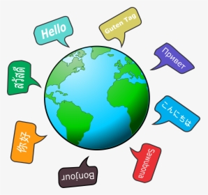 Transparent World Languages Clipart - Earth Clipart, HD Png Download, Free Download