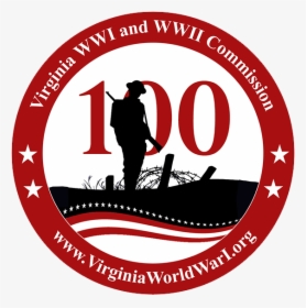 Ww1 2 Va Commission Logo - Virginia Wwi And Wwii Commission, HD Png Download, Free Download