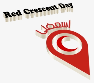 Red Crescent Day Png Free Download - Graphic Design, Transparent Png, Free Download