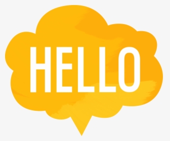 Hello Png - Transparent Background Hello Clipart, Png Download, Free Download
