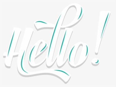 Hello Png Background Image - Decorative Fonts, Transparent Png, Free Download