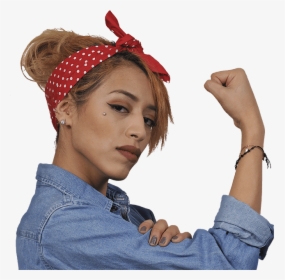 Women Empowerment Latin Rosie The Riveter Superbowl - Girl, HD Png Download, Free Download