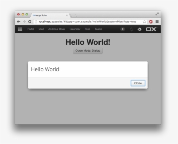Open Modal, HD Png Download, Free Download