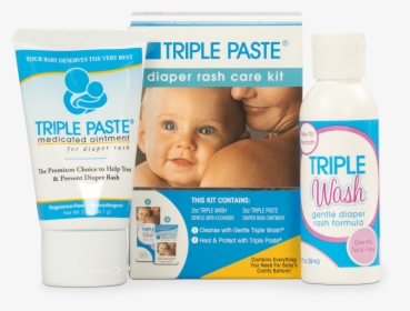 Image Of Triple Paste Diaper Rash Care Kit - Triple Paste, HD Png Download, Free Download