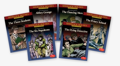 Sherlock Holmes Graphic Mysteries Books 13-18 - Novel, HD Png Download, Free Download
