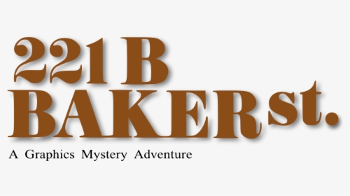 221b Baker Street Font, HD Png Download, Free Download
