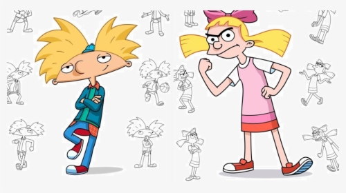 Transparent Hey Arnold Png - Hey Arnold Character Design, Png Download, Free Download