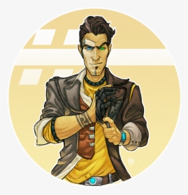 The Pre-sequel Tales From The Borderlands Borderlands - Borderlands Handsome Jack Fanart, HD Png Download, Free Download