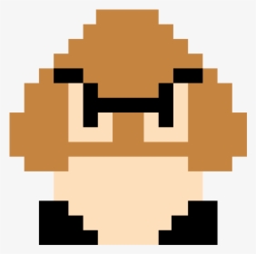 8 Bit Super Mario Bros Goomba, HD Png Download, Free Download