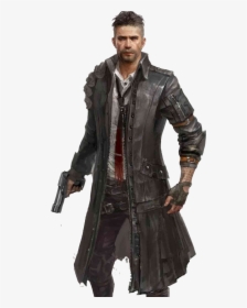 Playerunknown"s Battlegrounds Png Free Pic - Video Game Characters Leather Jacket, Transparent Png, Free Download
