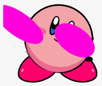 Kirby Dabbing - Cartoon, HD Png Download, Free Download