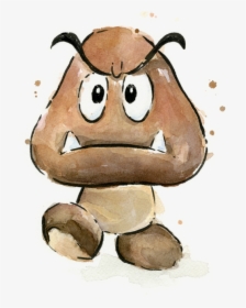 Mario Watercolor, HD Png Download, Free Download