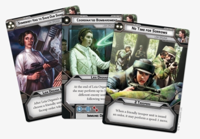 Star Wars Legion Princess Leia Organa Commander Unit - Star Wars Legion Leia Organa, HD Png Download, Free Download