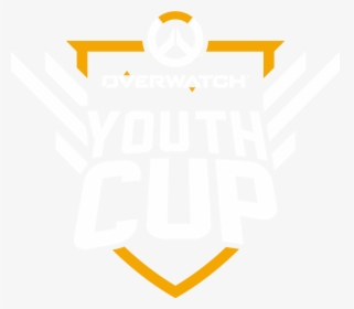 Youth Cups Overwatch White Text Wings - Emblem, HD Png Download, Free Download
