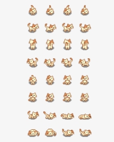 Neko Atsume Sprite Sheet, HD Png Download, Free Download