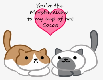 Neko Atsume Marshmallow And Cocoa, HD Png Download, Free Download