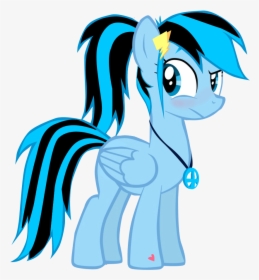 Transparent Horse Tail Png - Rainbow Dash Ponytail, Png Download, Free Download