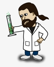 Ponytail Scientist - Comic Characters, HD Png Download, Free Download