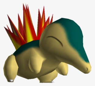 Download Zip Archive - Cyndaquil Pokemon Stadium 2, HD Png Download, Free Download