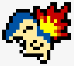 Transparent Cyndaquil Png Easy Pokemon Pixel Art Minecraft Png