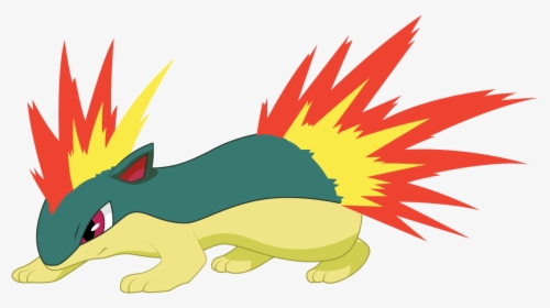 Quilava, A Fire-type Pokemon And The Evolve Form Of - Quilava Pokemon, HD Png Download, Free Download