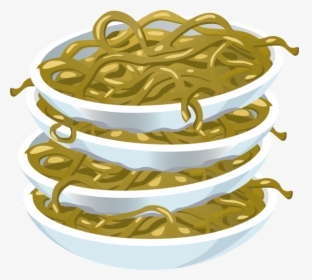 Fried Noodles Svg Clip Arts - Gambar Sisa Makanan Animasi, HD Png Download, Free Download