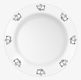 Plate With Pig Pattern Clip Arts - Plate, HD Png Download, Free Download